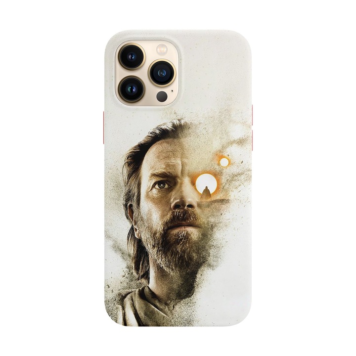 Husa compatibila cu Apple iPhone 14 Pro model Obi- Wan Kenobi, Silicon, TPU, Viceversa