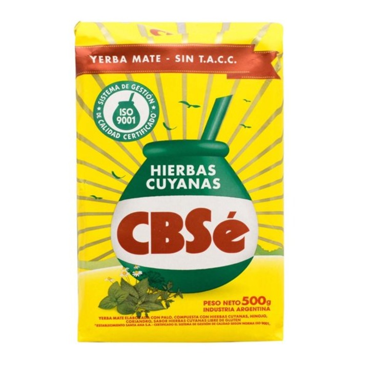 Ceai Yerba Mate Cbse Hierbas Cuyanas 500g