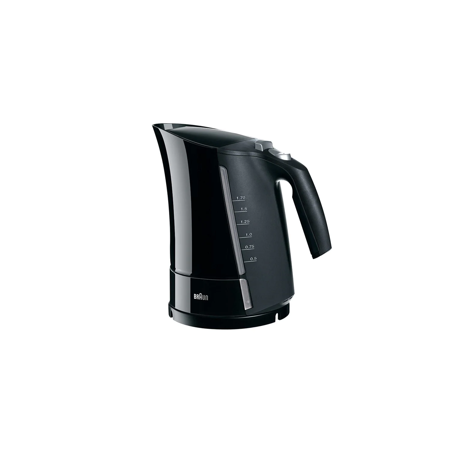 Чайник Braun WK 500 Multiquick 5, 3000 вата, 1,7 л, бял