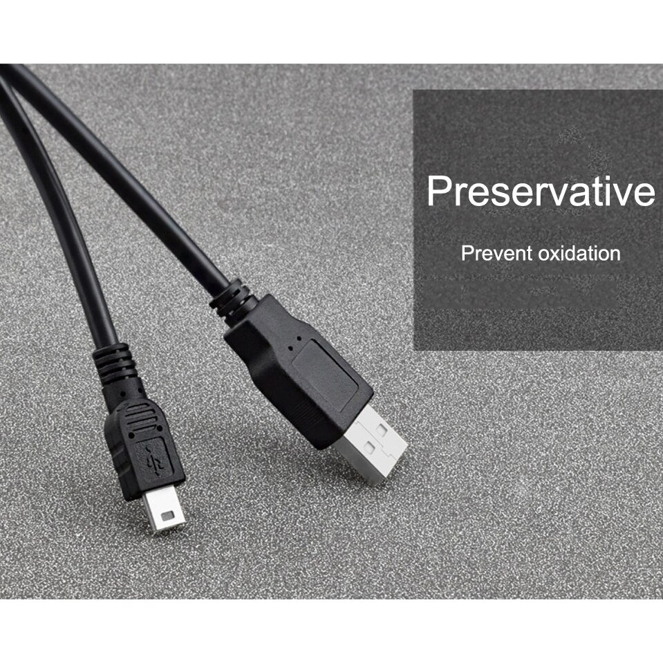 Кабел за данни USB-A \ Mini USB-B, CableWholesale GX, Hi-Speed USB 2.0 ...