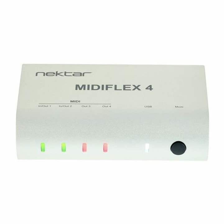 Interfata Midi, Nektar Midiflex 4 USB, alb
