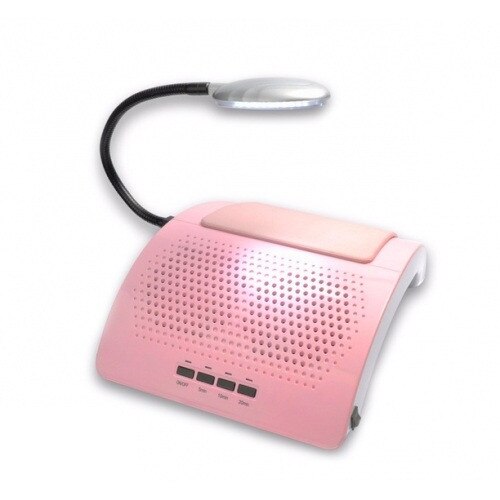 Aspirator praf manichiura cu 2 ventilatoare si lampa Lila Rossa Professional Evo