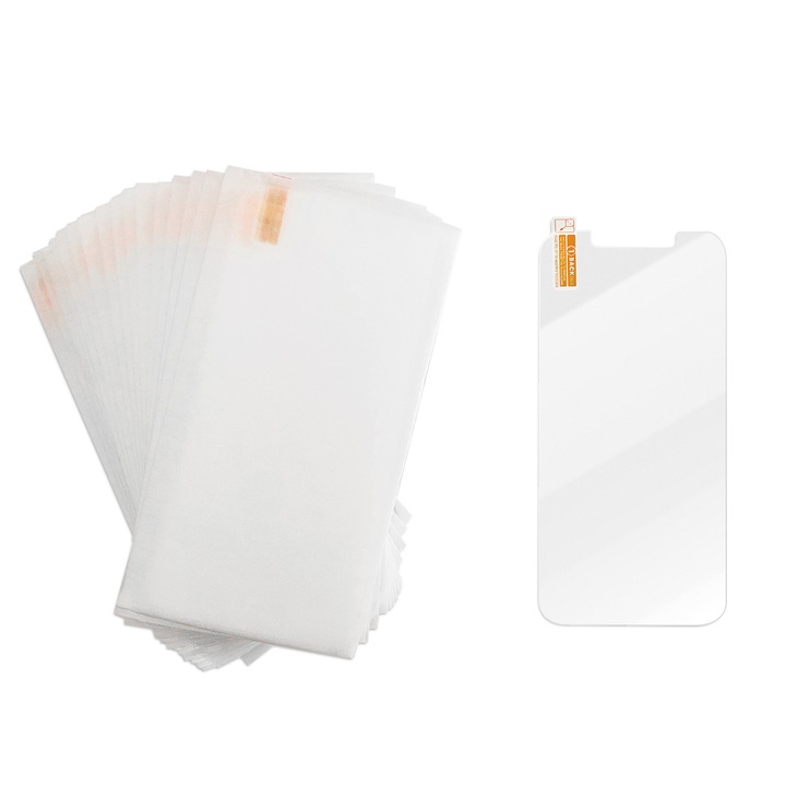 Biztonsági üvegfóliák Xiaomi Redmi 11A / Poco C55 / Redmi 12C-hez, 50 db