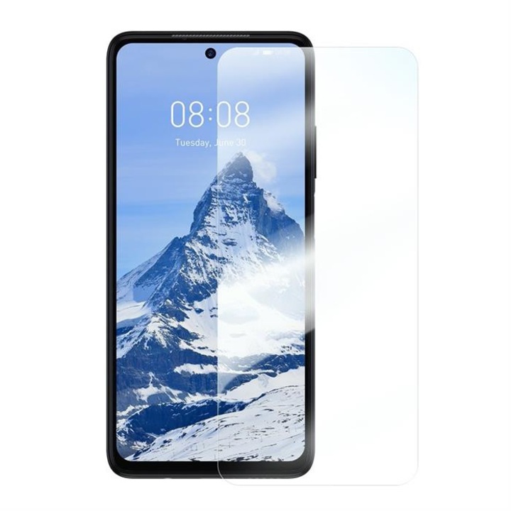Baseus 0,15 mm Teljes képernyős lekerekített szélekkel Water Gel Protector 2-pack Xiaomi redmi K40 / K40 Pro átlátszó (SGMIK40-02)