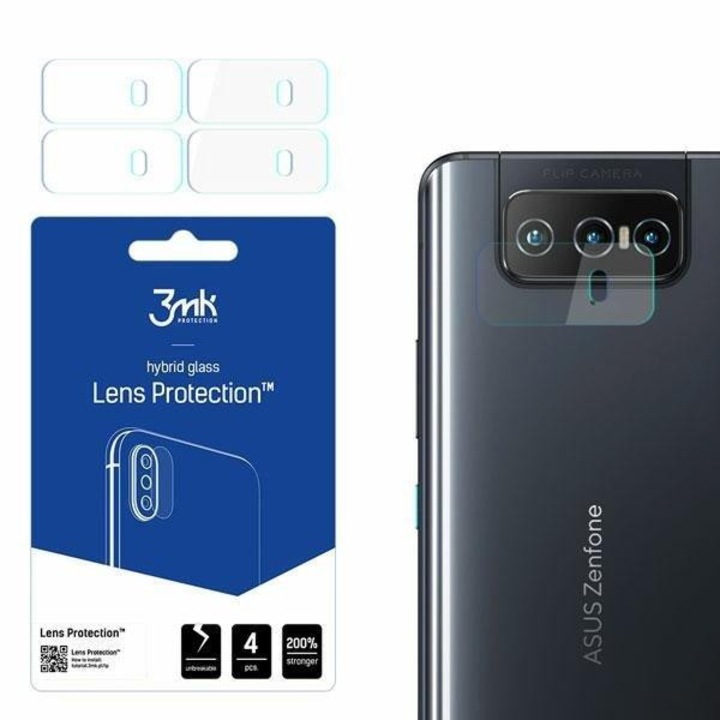 Комплект Протектор 3MK Lens Protection, за Asus Zenfone 8 Flip 5G, 4 броя