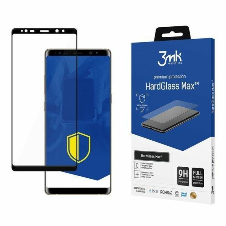 Samsung Galaxy Note 8 fekete - 3MK Hardglass Max ™ fólia