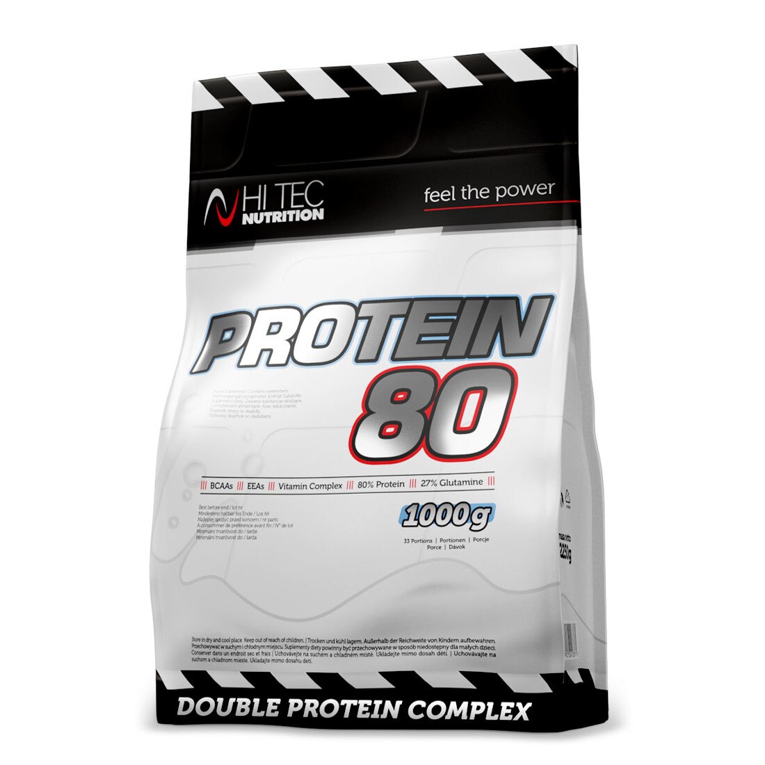 Суроватъчен протеин Protein 80 Hi Tec Nutrition, 1000 g - eMAG.bg