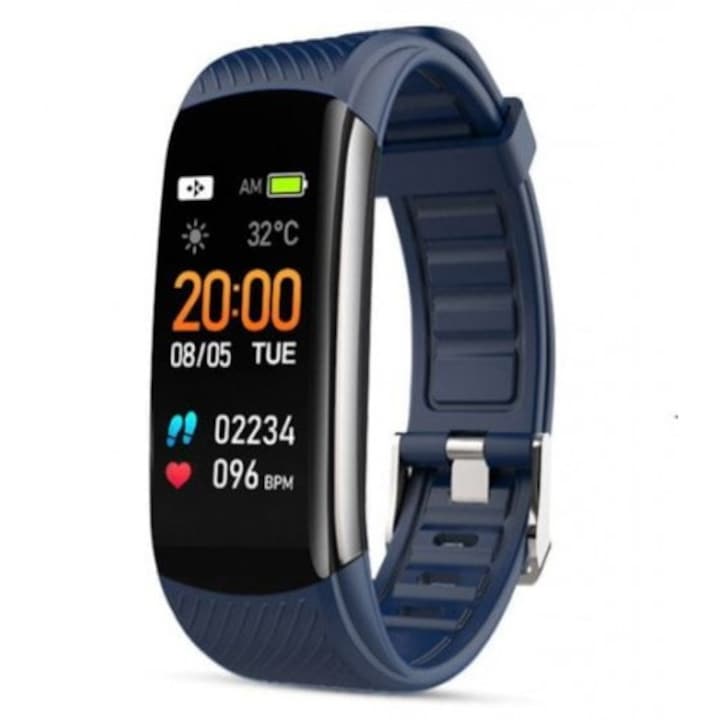 Bratara Fitness Tracker Android Appel IOS Rosu