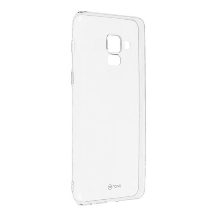 Husa telefon pentru Samsung Galaxy A8, Transparent, Plastic