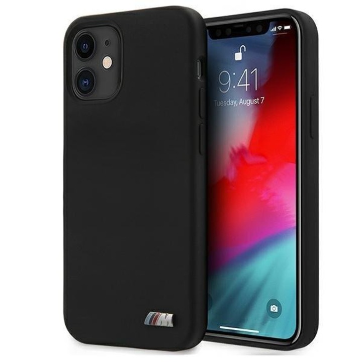 Husa telefon pentru Apple iPhone 12 Mini, Negru, Plastic