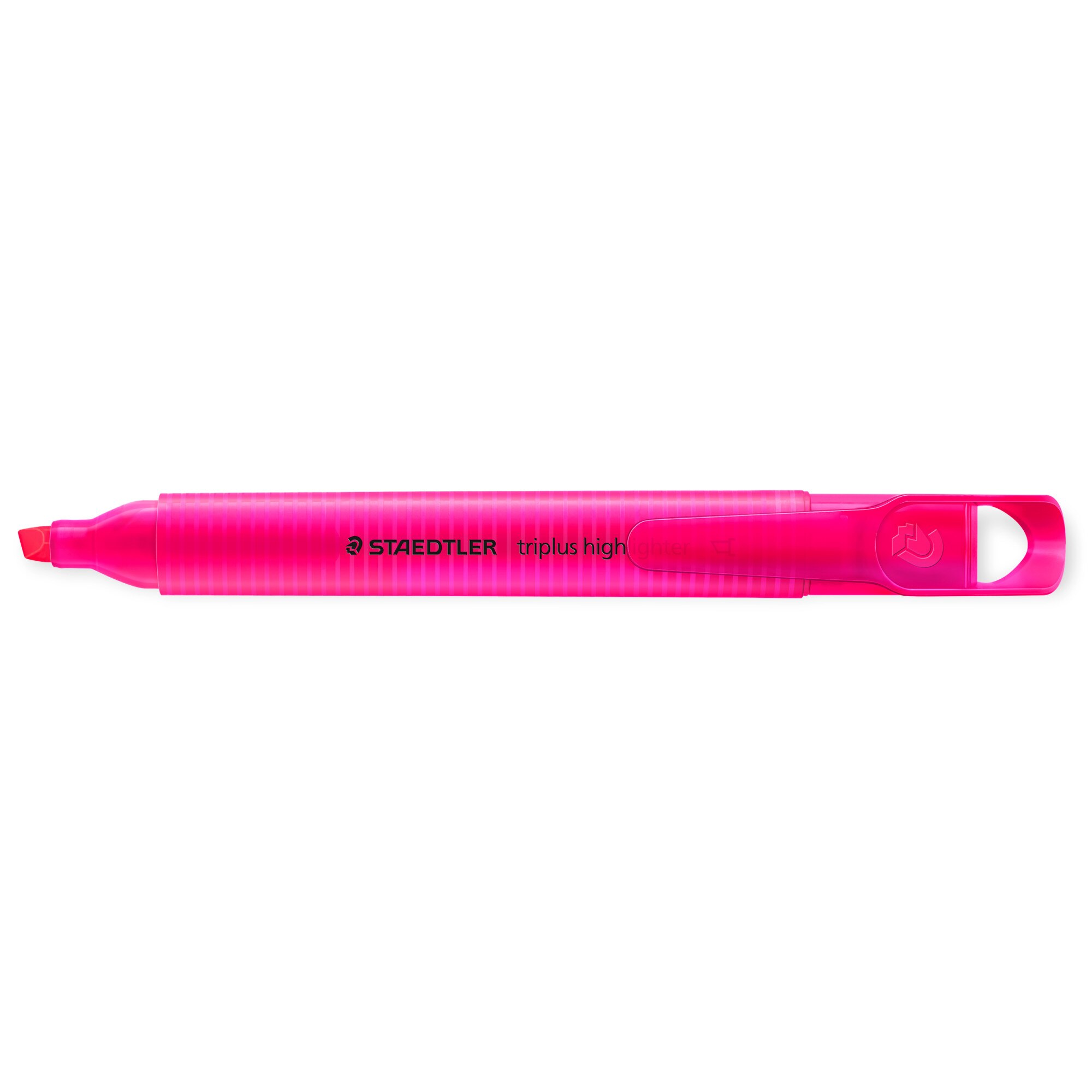Textmarker evidentiator Staedtler triplus varf tesit roz neon 3654-23