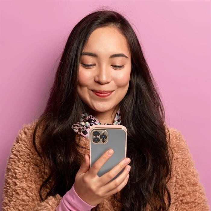 Кейс за телефон Apple iPhone 13 Pro Max, Пластмасов, Розов, Пластмасов