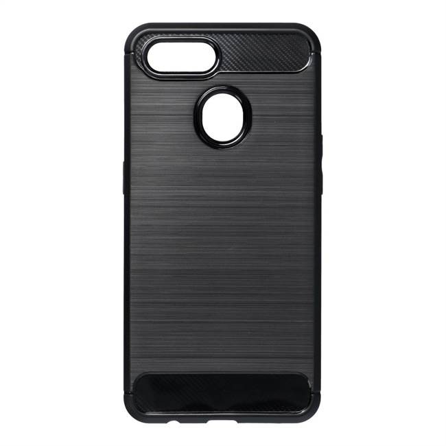 Husa telefon pentru OPPO A12, Plastic, Negru, Plastic