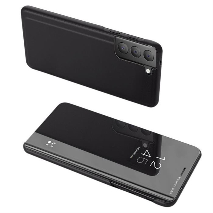 Clear View tok for LG K62 / K52 / K42 fekete