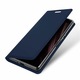 Husa Flip Compatibila cu Sony Xperia XZ4 Compact DUX Ducis Skin Pro Albastru Navy