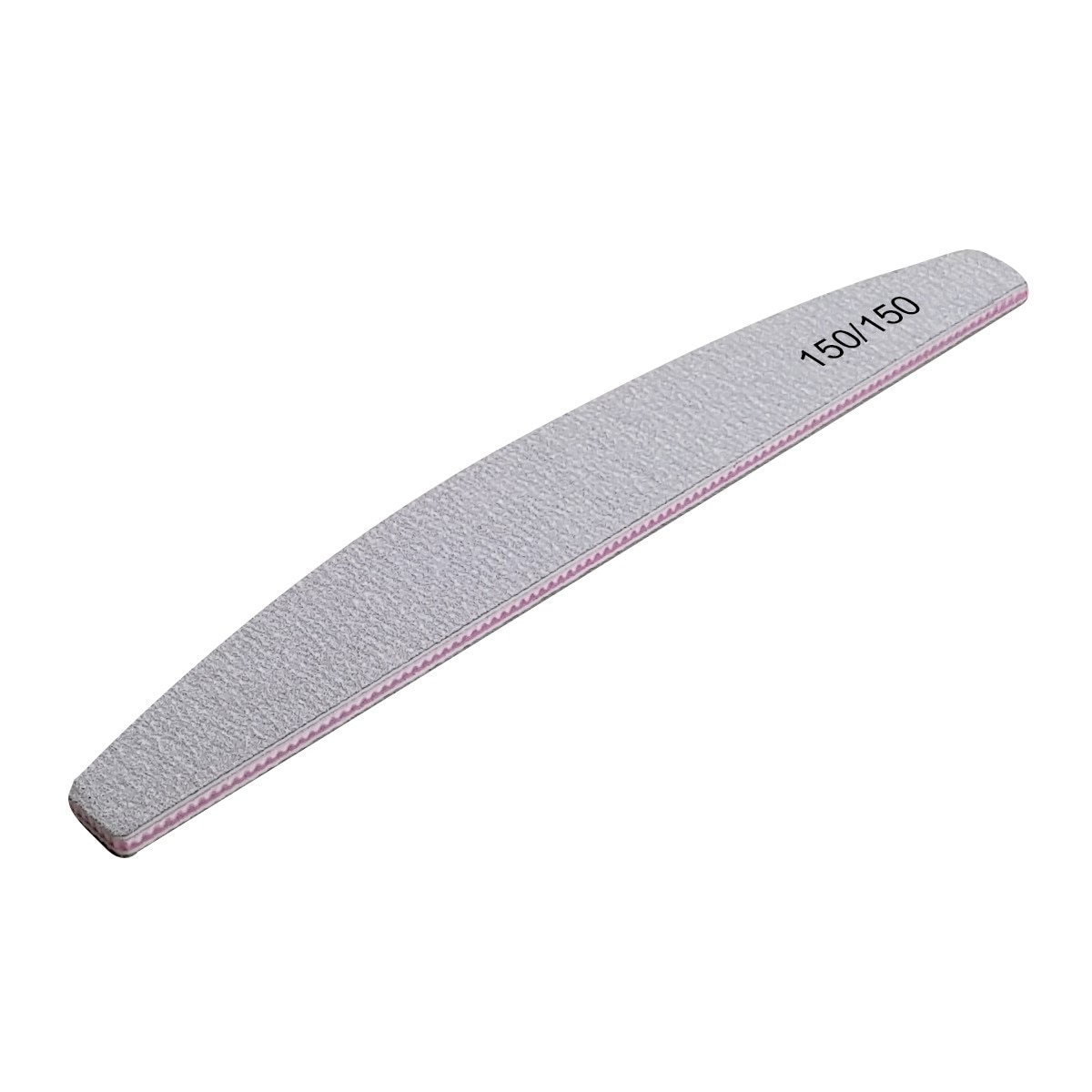 Pila curbata MoonbasaNails, # 1051, 150/150, Gri