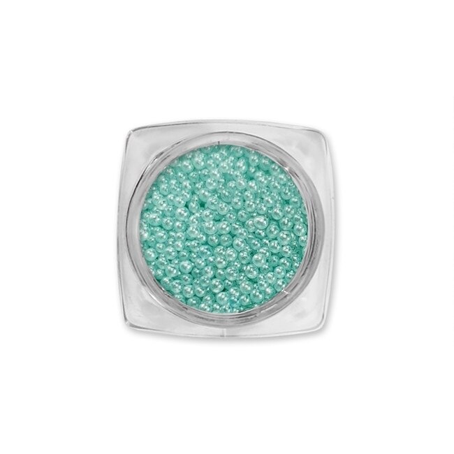 Perle caviar decorative, MoonbasaNails, 123, Verde