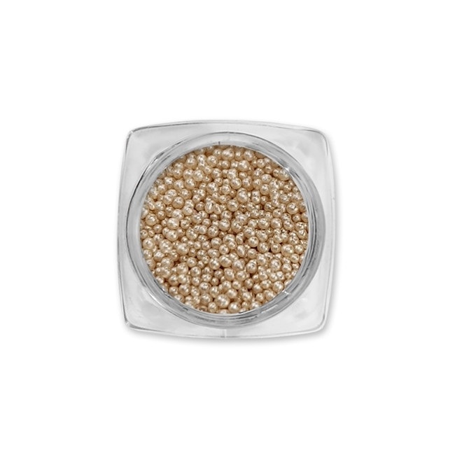 Perle caviar decorative, MoonbasaNails, 107, Bej