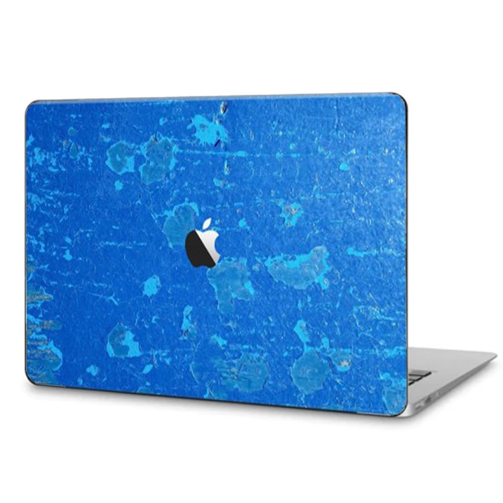 Кожа за лаптоп за Apple MacBook Pro 16 2021 A2485, защита с нова технология, интелигентен дизайн, пълно лепило, лесна инсталация, син
