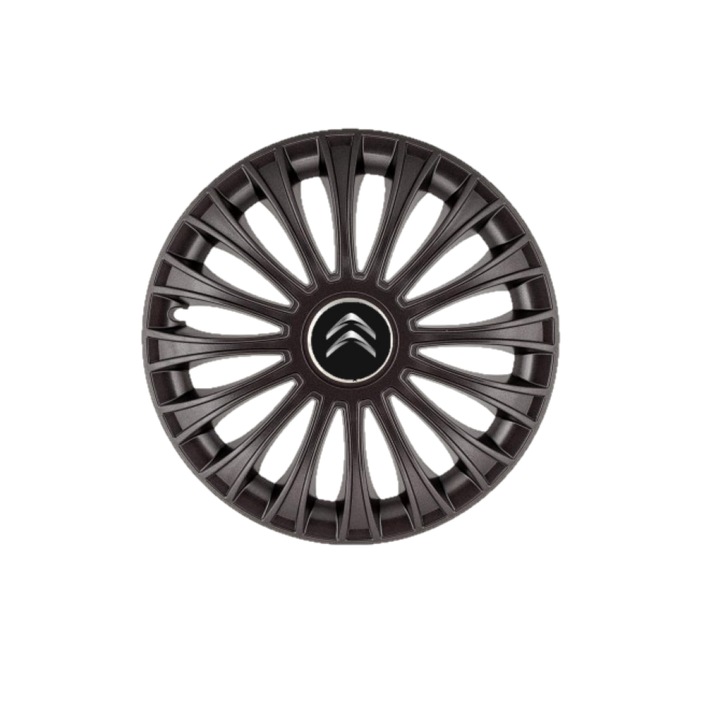Set 4 capace roti Dino grafit R16 pentru gama auto Citroen