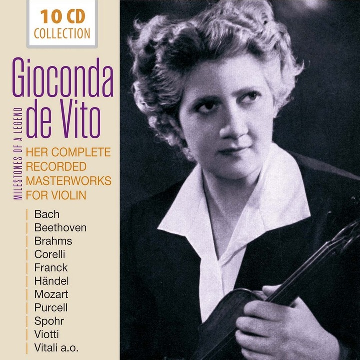 Gioconda de Vito - Her Complete Recorded Masterworks for Violin 10CD