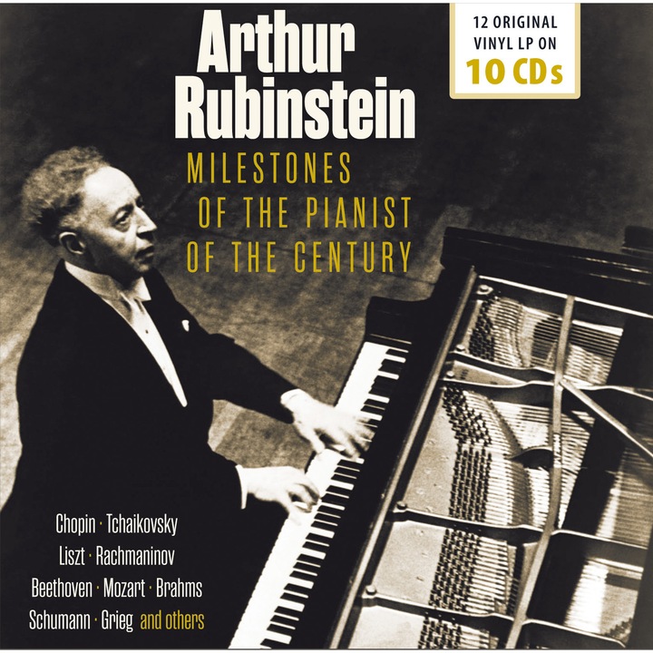 Arthur Rubinstein - Milestones of the Pianist of the Century 10CD