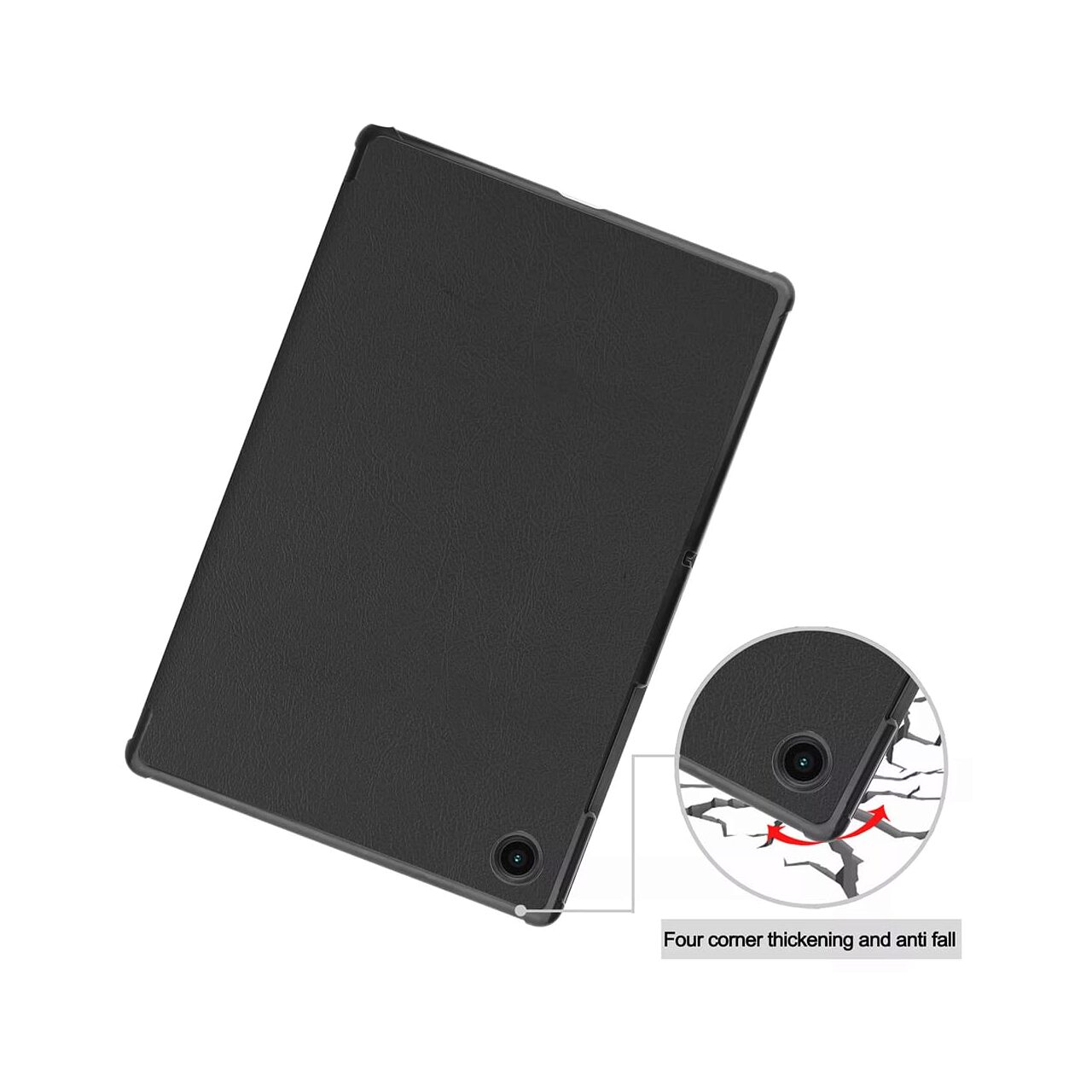 Husa pentru Samsung Galaxy Tab A8 10.5 (2021) - Techsuit FoldPro - Black