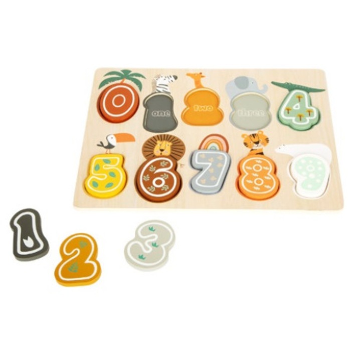 Puzzle Számok "Safari"
