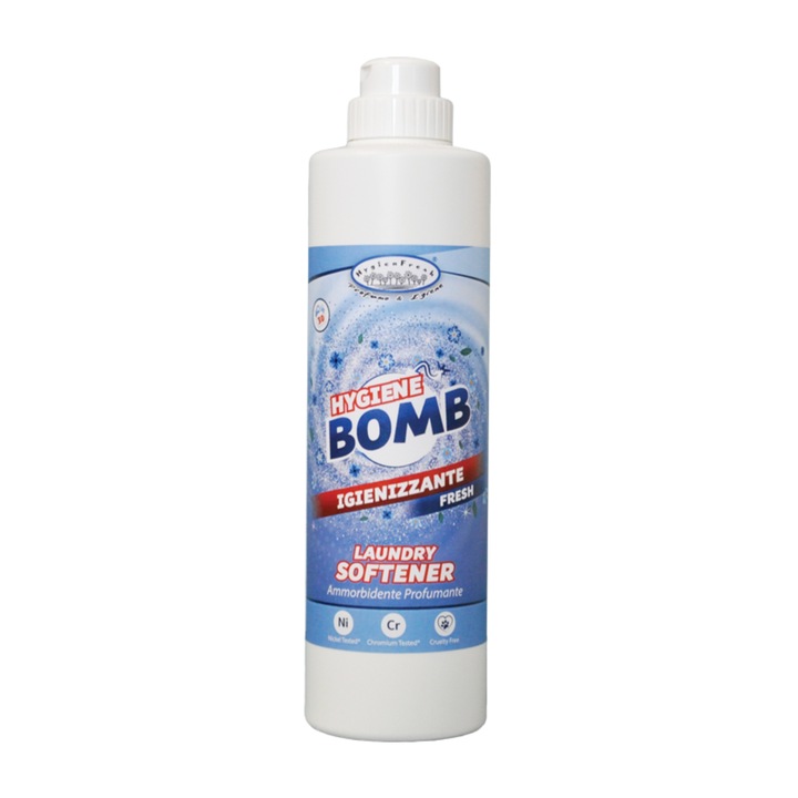 Koncentrált fertőtlenítő mosodai kondicionáló Bomb Fresh 750ml