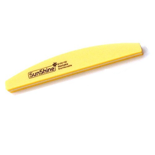 Pila curbata MoonbasaNails, SunShine, 100/180, Galben