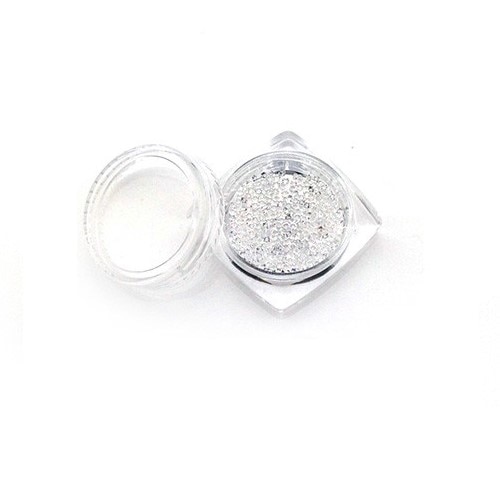 Stras decorativ MoonbasaNails, ss3 pixie, 300 bucati, Cristal