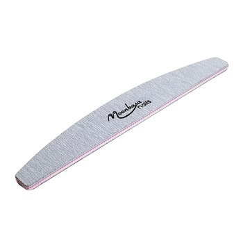 Pila curbata MoonbasaNails, 180/240, Gri Pila curbata MoonbasaNails, 180/240, Gri