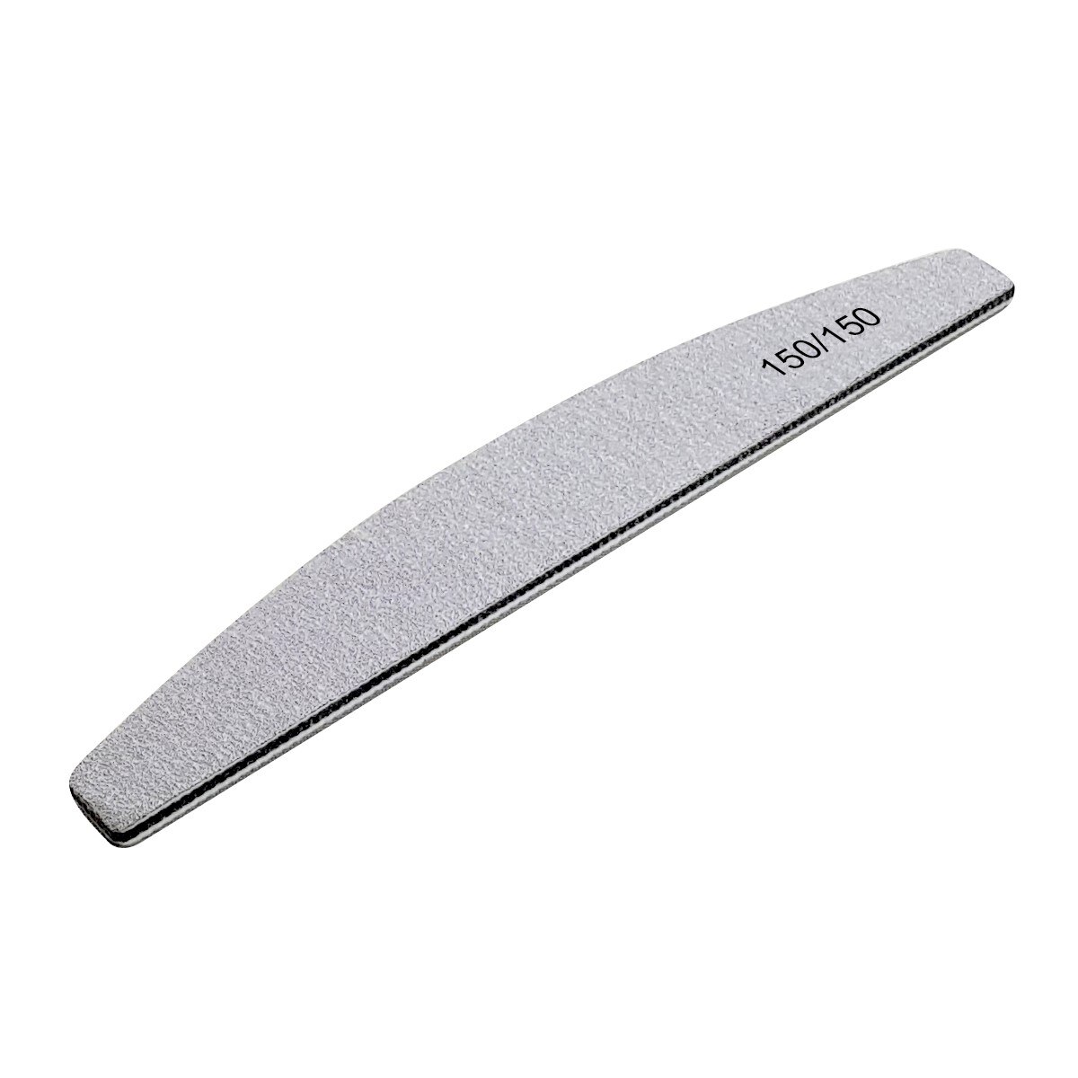 Pila curbata MoonbasaNails, 150/150, Gri