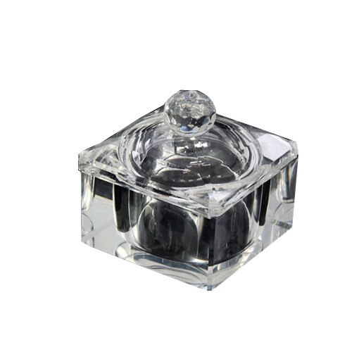 Recipient din sticla, MoonbasaNails, 2, Capac, Transparent