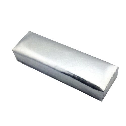 Cotiera din imitatie de piele, MoonbasaNails, Argintiu