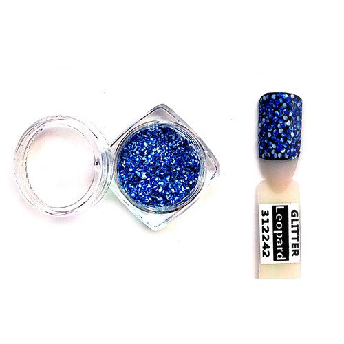 Paiete decorative, MoonbasaNails, 242, Albastru