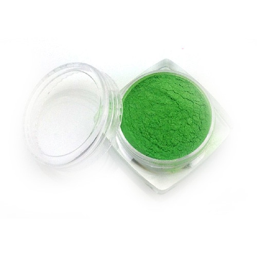 Pudra acrilica MoonbasaNails, 33, 3g, Verde
