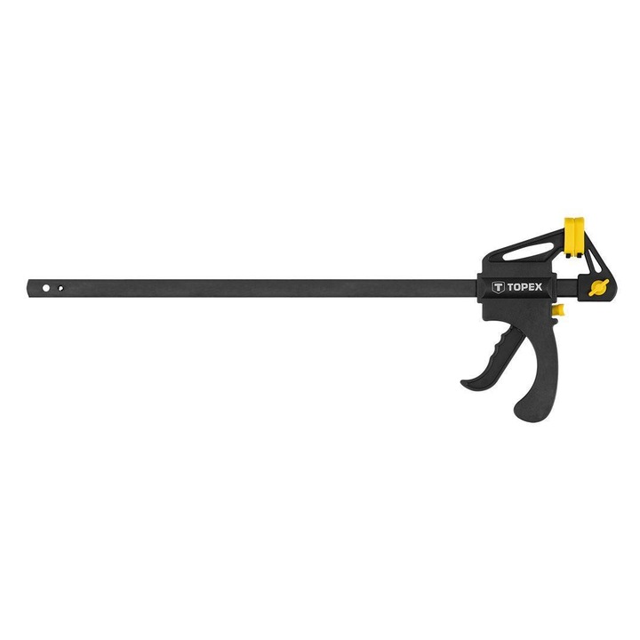Menghina rapida, clema fixare, presa manuala, tip F, 450x60 mm, Topex