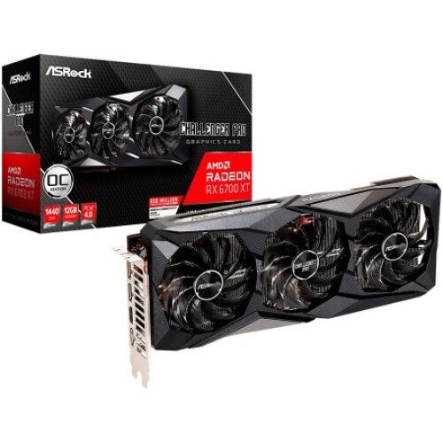Placa video, Asrock, AMD Radeon RX 6700 XT Challenger Pro, 12 GB