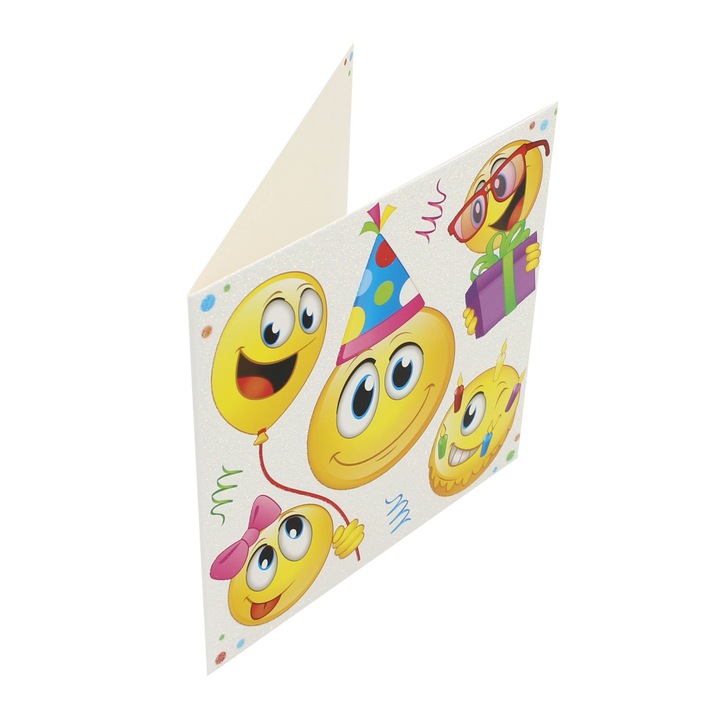 Картичка Premium Party Smiles, 16 x 16 см