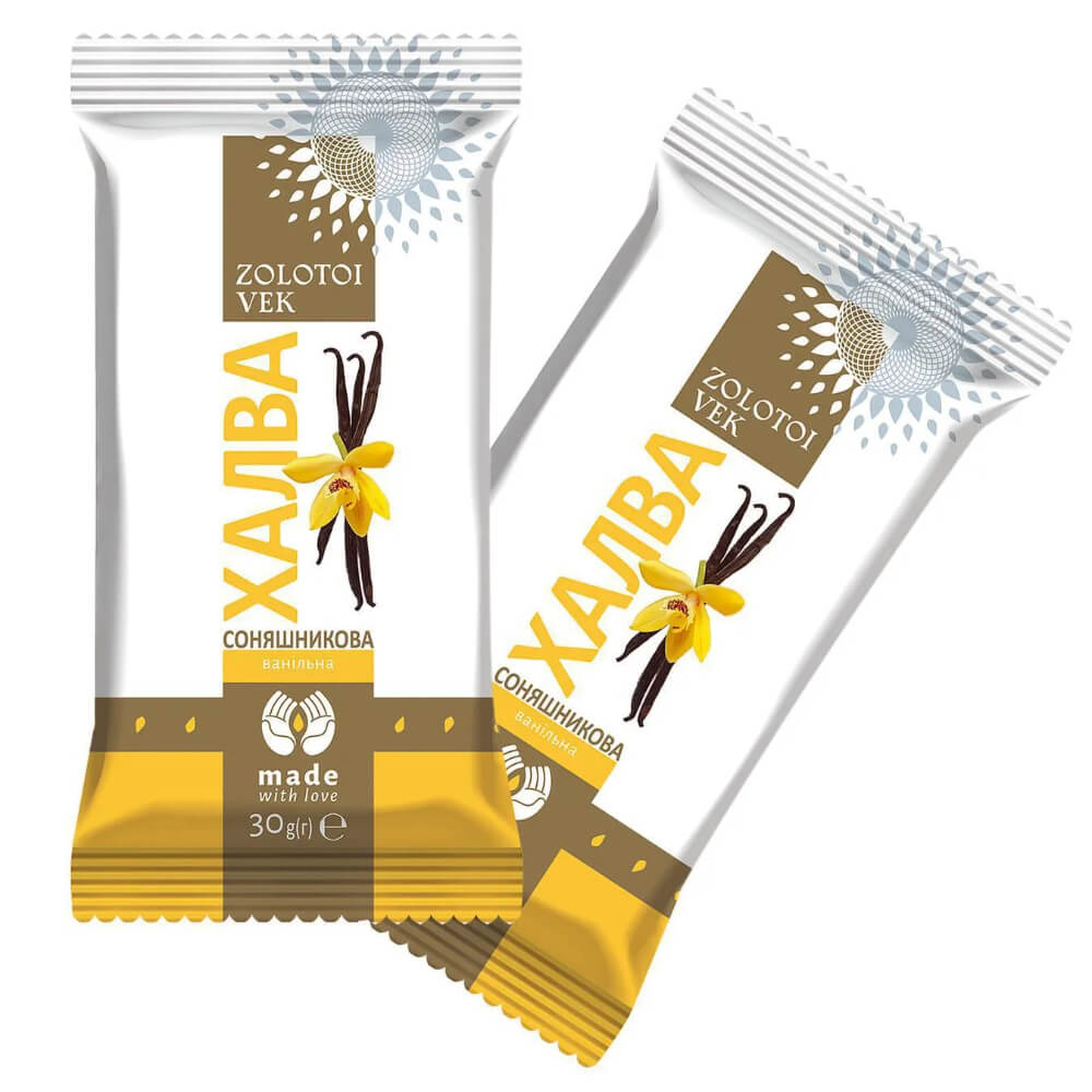 Set 50 Bucati Halva cu Vanilie Zolotoi Vek, 30 g eMAG.ro