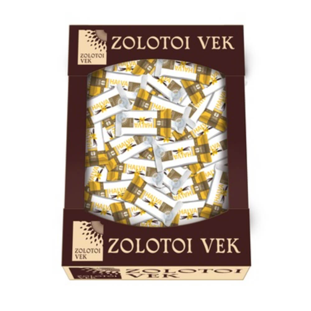 Set 50 Bucati Halva cu Vanilie Zolotoi Vek, 30 g eMAG.ro