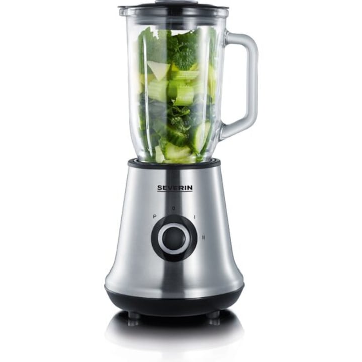 Aparat de preparat supe si blender Russel Hobbs 21480-56, 400 W, 1.75 l, 8 programe, Inox
