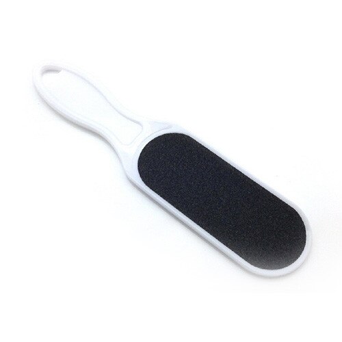 Pila pentru calcaie MoonbasaNails 021, Alb/ Negru