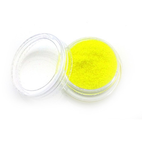 Sclipici pentru unghii, 3g, N4, Galben neon