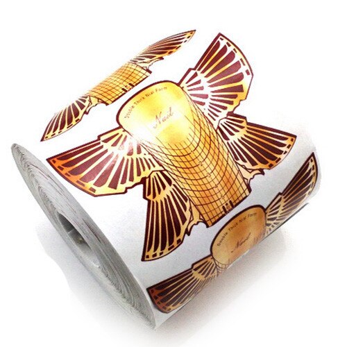 Rola cu 500 de sabloane pentru constructie unghii, MoonbasaNails, 021, Model dragon