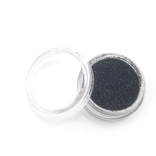 Pudra cu sclipici MoonbasaNails Z10, 3g, Negru