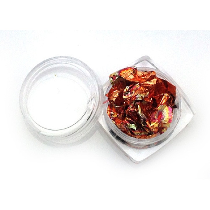 Folie pentru unghii false, MoonbasaNails, 1412, Smoke, Multicolor