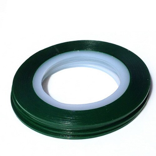 Banda decorativa pentru unghii artificiale, MoonbasaNails, 27, Verde fluorescent