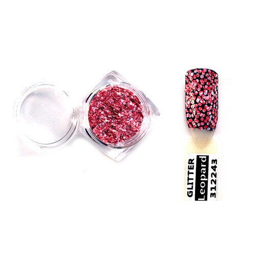 Paiete decorative, MoonbasaNails, 243, Rosu